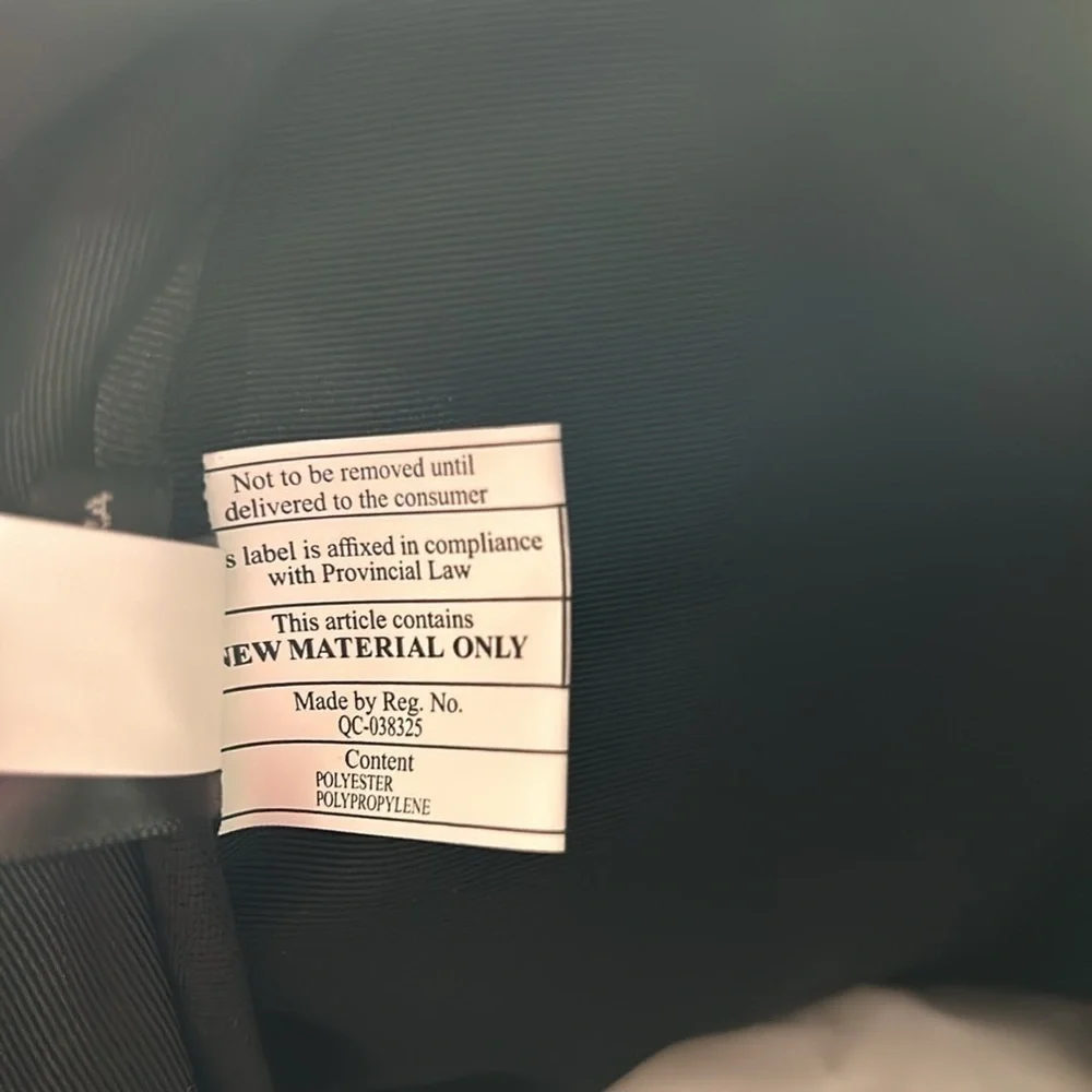 Marc Jacobs Black‎ Nylon Varsity Backpack